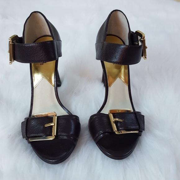 Michael Kors Peep Toe Heels - Picture 2 of 8